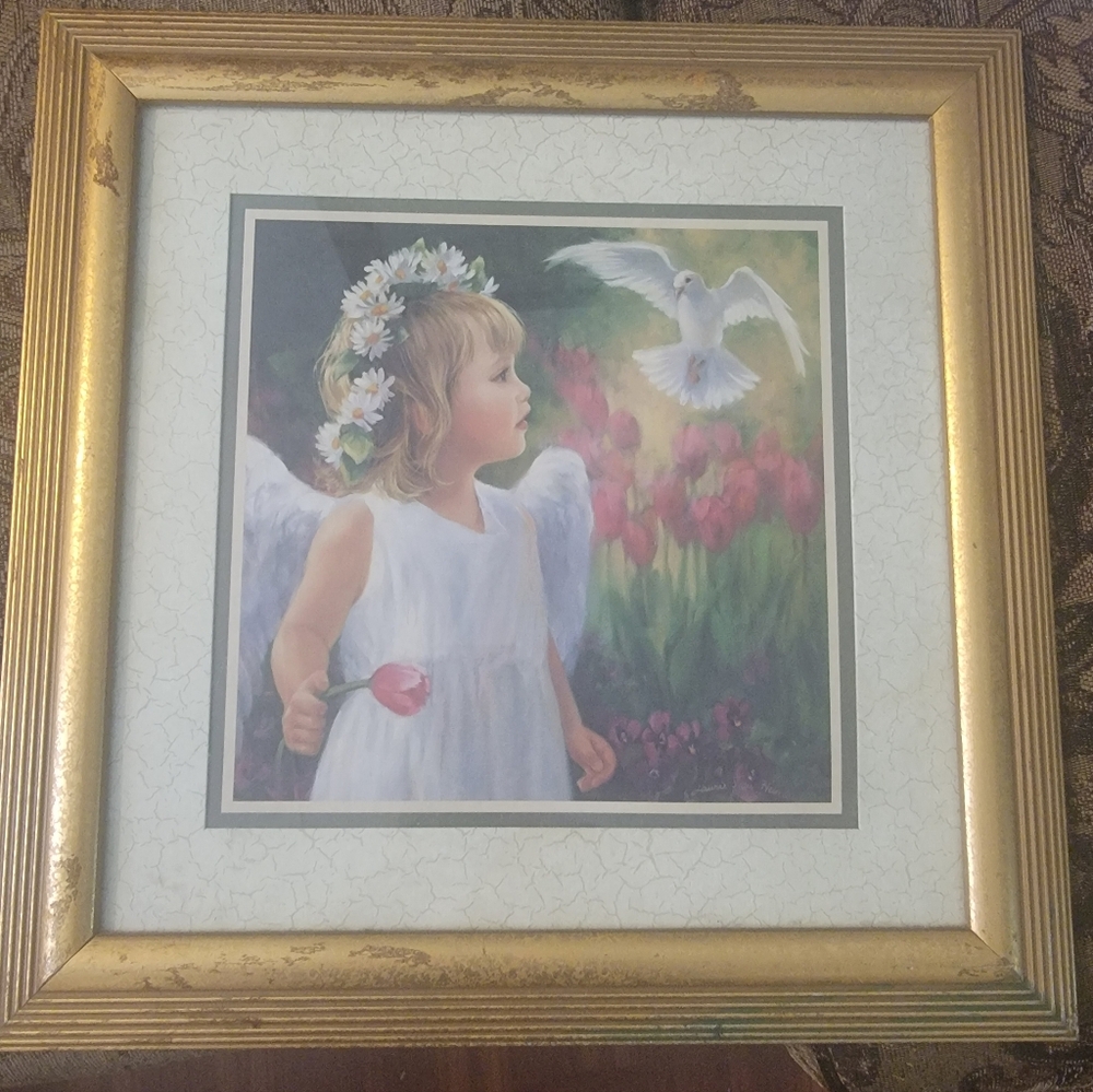 Angel in the Garden Picture